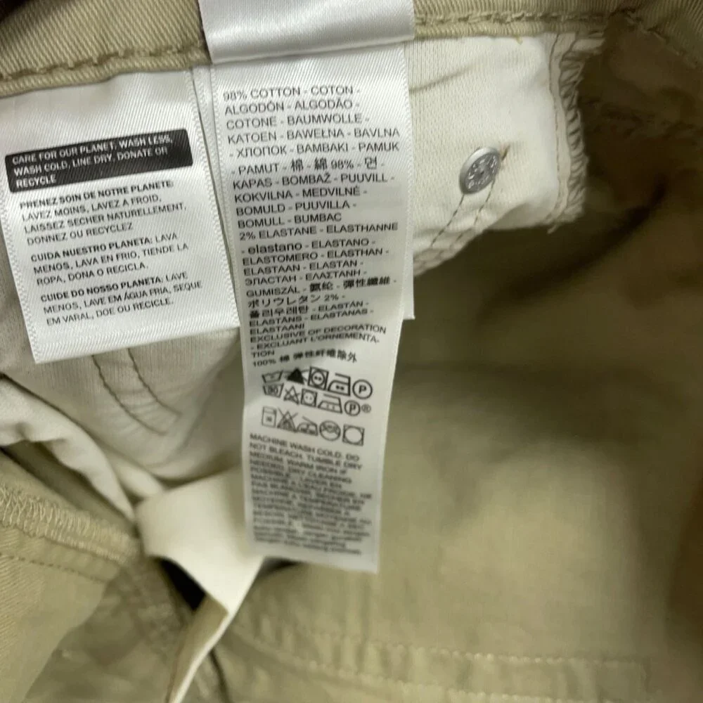 NEW Levis 514 Men's W30 L29 Straight Stretch Khaki Pants Regular Fit G1664